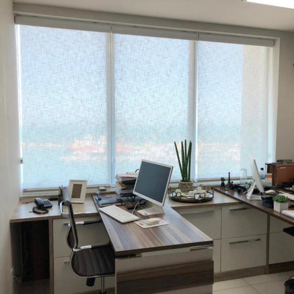 Cortina para escritório